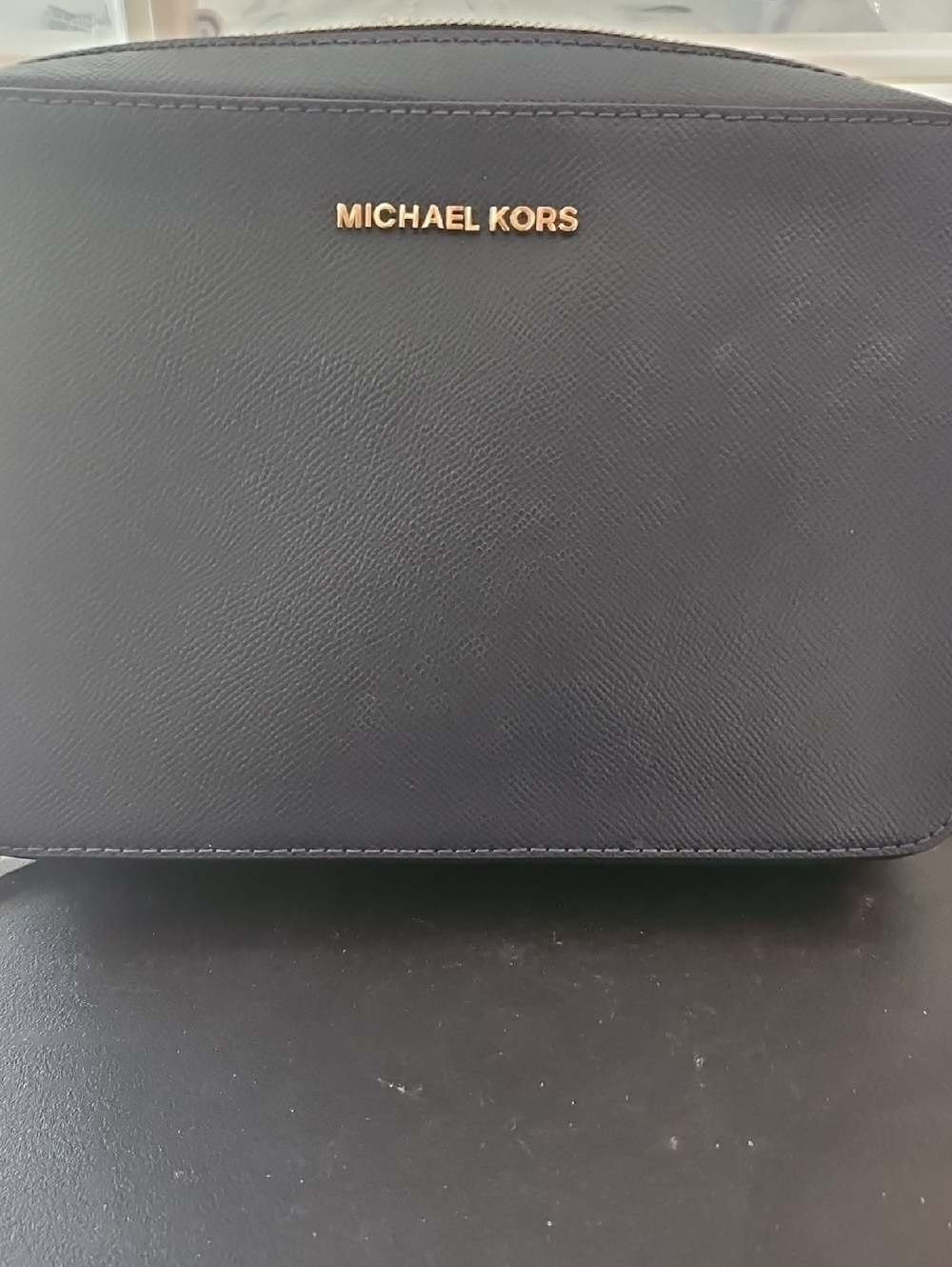 Michael Kors Navy leather Crossbody